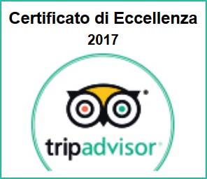 TripAdvisor Certificate of Excellence 2017